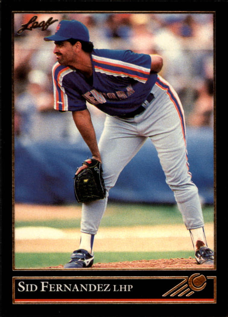 1992 Leaf Black Gold #519 Sid Fernandez