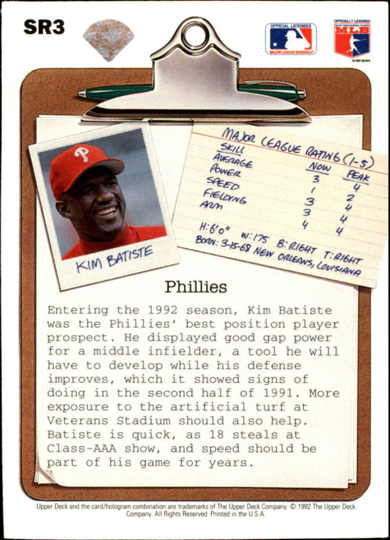 1992-upper-deck-scouting-report-baseball-1-23-your-choice