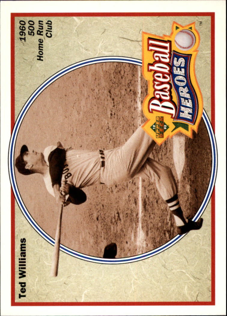 1992 Upper Deck Williams Heroes #34 Ted Williams