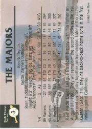 1992 Front Row Griffey Club House #3 Ken Griffey Jr./The Majors back image