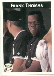 1992 Front Row Thomas #6 Frank Thomas/Minor League Stats