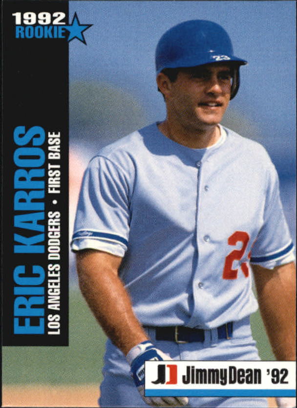 Eric Karros Football Trading Cards