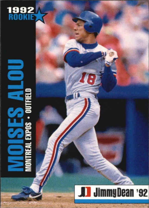 1991 Donruss Moises Alou #38 NM Expos RR