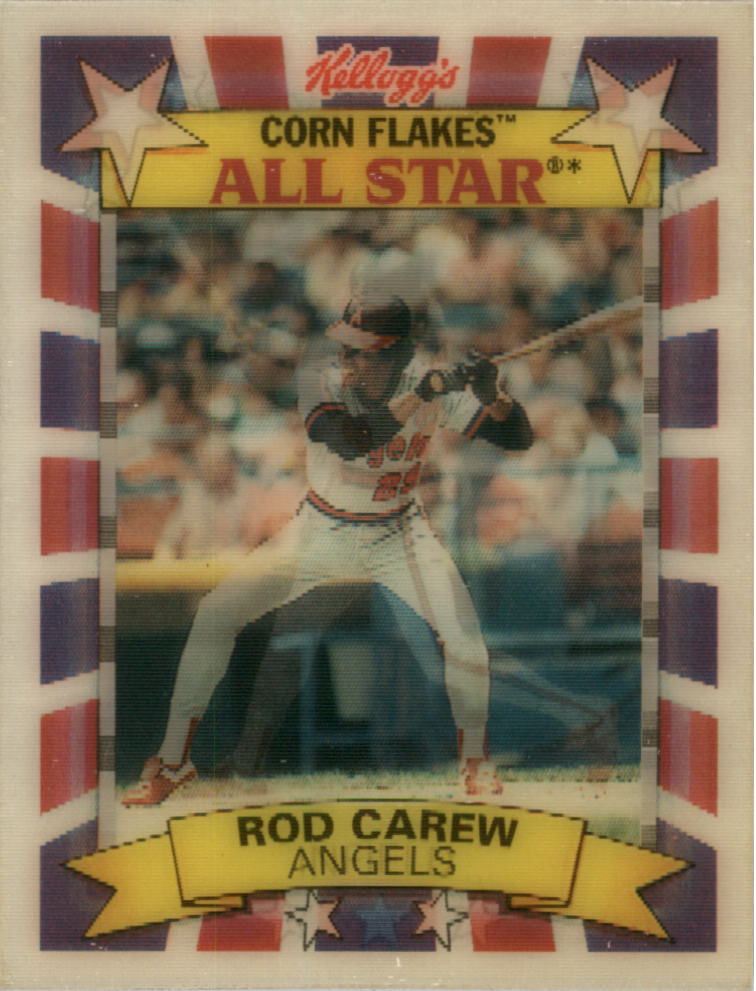 1992 Kellogg's All-Stars #4 Rod Carew