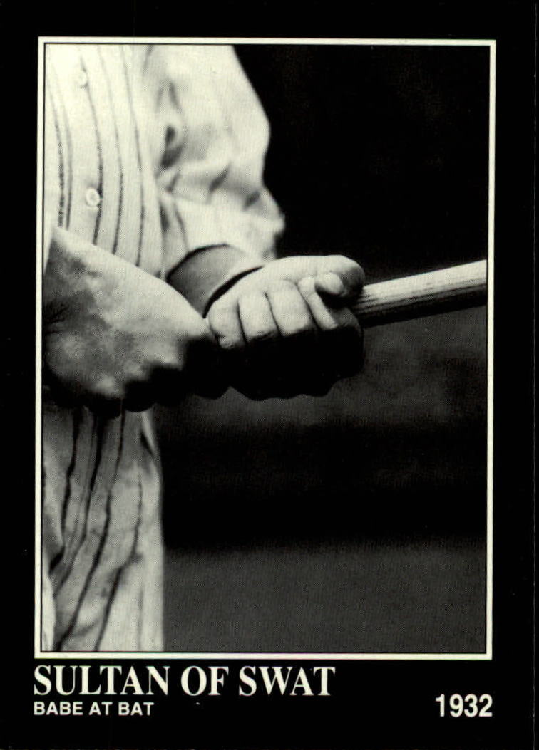 1992 Megacards Ruth #114 Babe at Bat 1932
