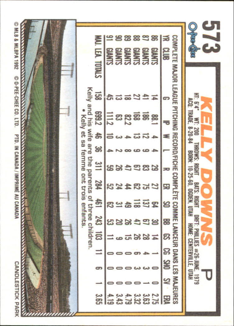 Sports Card Back
