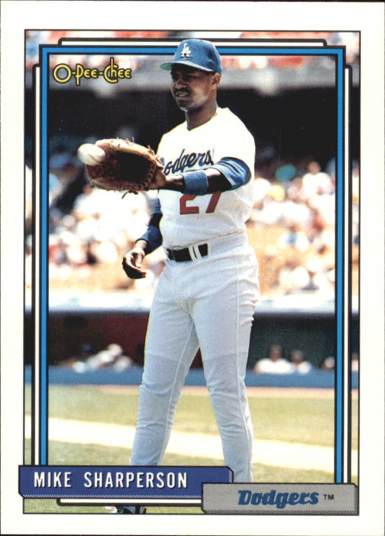 1992 O-Pee-Chee #627 Mike Sharperson