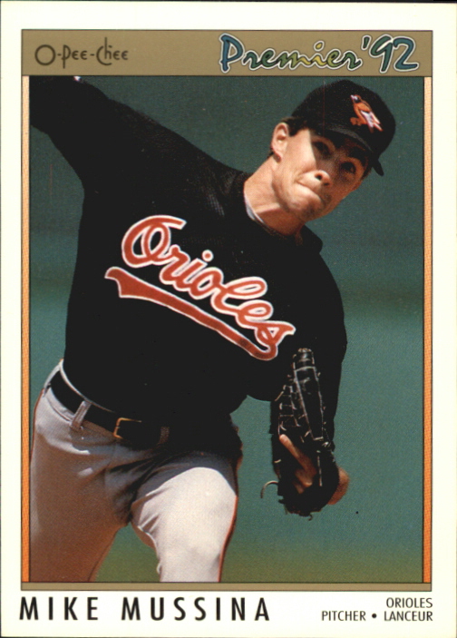 1992 O-Pee-Chee Premier #87 Mike Mussina