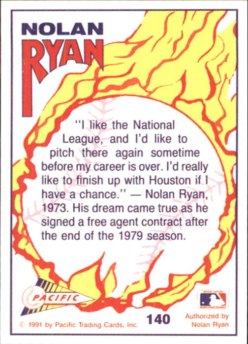 B0005- 1991-92 Pacific Ryan Texas Express Baseball -You Pick- 15+ FREE US SHIP - Picture 271 of 431
