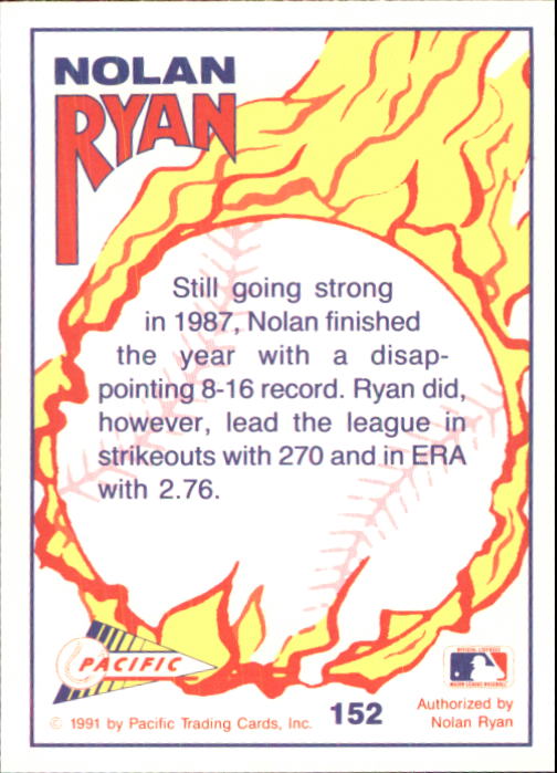 B0005- 1991-92 Pacific Ryan Texas Express Baseball -You Pick- 15+ FREE US SHIP - Picture 295 of 431
