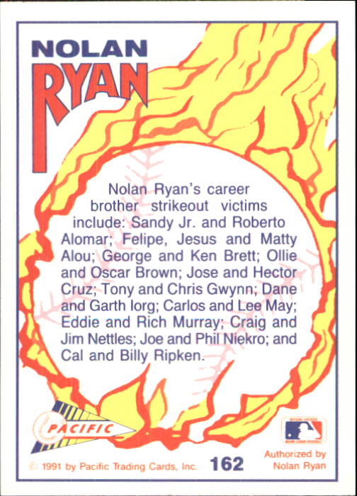 B0005- 1991-92 Pacific Ryan Texas Express Baseball -You Pick- 15+ FREE US SHIP - Picture 315 of 431
