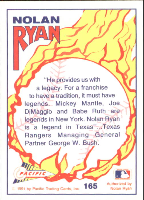 B0005- 1991-92 Pacific Ryan Texas Express Baseball -You Pick- 15+ FREE US SHIP - Picture 321 of 431