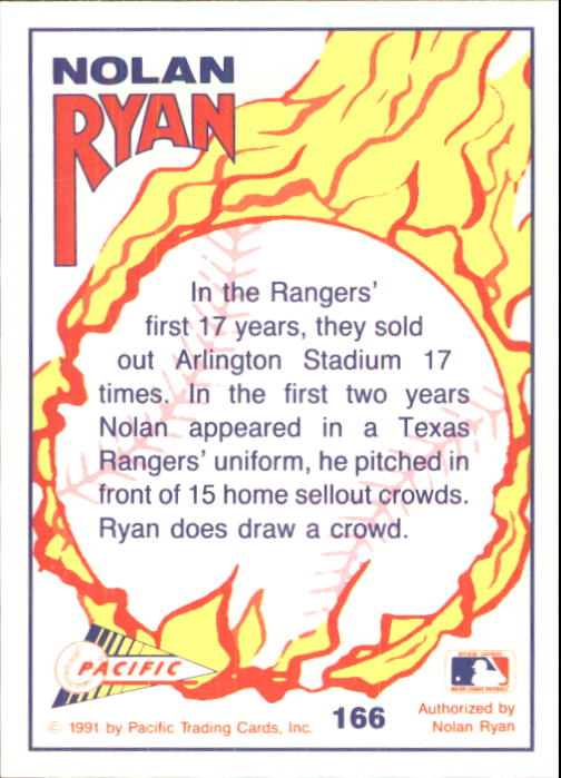 B0005- 1991-92 Pacific Ryan Texas Express Baseball -You Pick- 15+ FREE US SHIP - Picture 323 of 431
