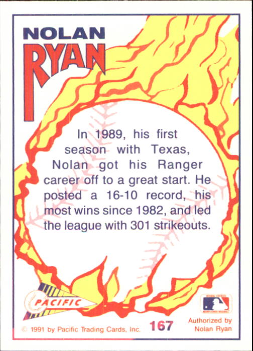 B0005- 1991-92 Pacific Ryan Texas Express Baseball -You Pick- 15+ FREE US SHIP - Picture 325 of 431