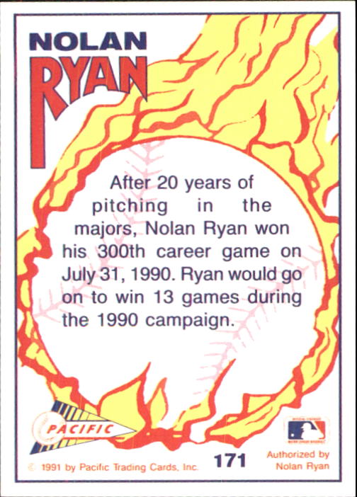 B0005- 1991-92 Pacific Ryan Texas Express Baseball -You Pick- 15+ FREE US SHIP - Picture 333 of 431