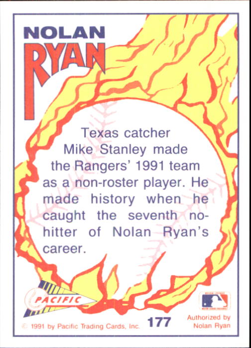 B0005- 1991-92 Pacific Ryan Texas Express Baseball -You Pick- 15+ FREE US SHIP - Picture 345 of 431