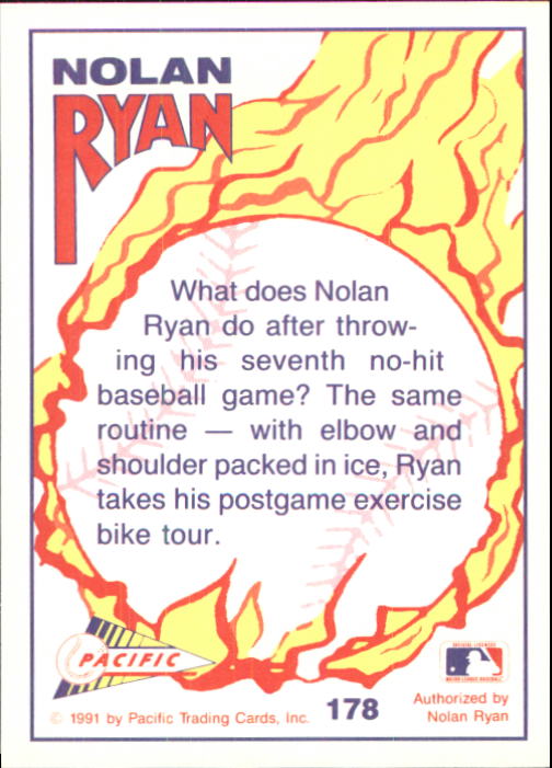 B0005- 1991-92 Pacific Ryan Texas Express Baseball -You Pick- 15+ FREE US SHIP - Picture 347 of 431
