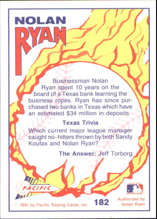 B0005- 1991-92 Pacific Ryan Texas Express Baseball -You Pick- 15+ FREE US SHIP - Picture 355 of 431
