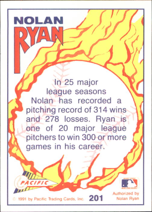 B0005- 1991-92 Pacific Ryan Texas Express Baseball -You Pick- 15+ FREE US SHIP - Picture 393 of 431