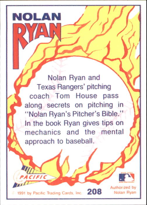 B0005- 1991-92 Pacific Ryan Texas Express Baseball -You Pick- 15+ FREE US SHIP - Picture 407 of 431