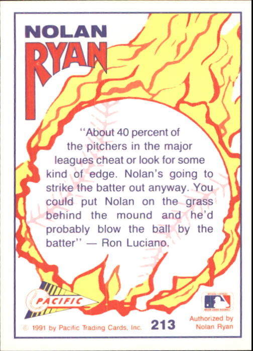 B0005- 1991-92 Pacific Ryan Texas Express Baseball -You Pick- 15+ FREE US SHIP - Picture 417 of 431