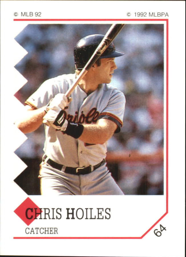 1992 Panini Stickers #64 Chris Hoiles