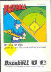 Sports Card Back