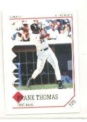 1992 Panini Stickers #125 Frank Thomas