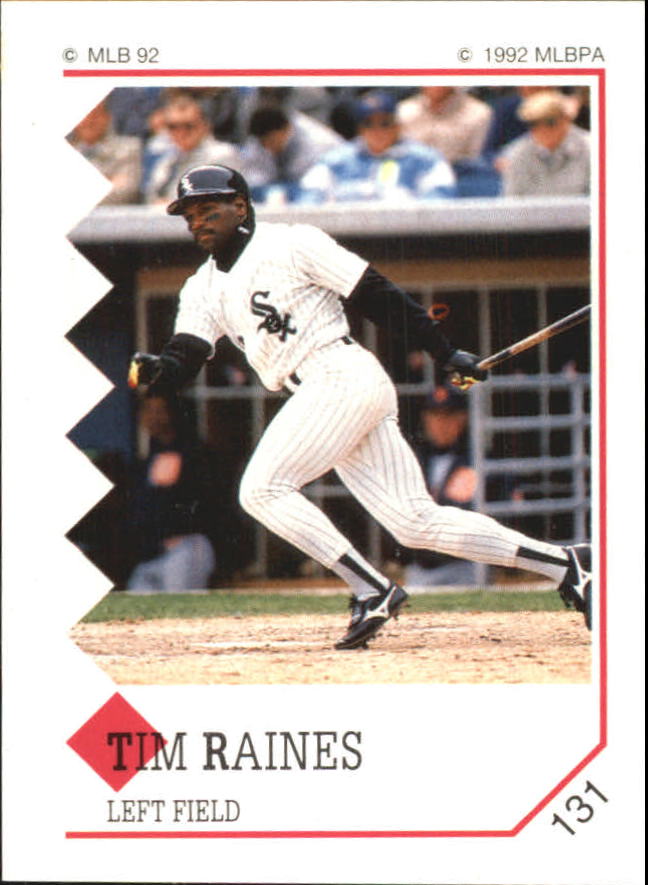 1992 Panini Stickers #131 Tim Raines
