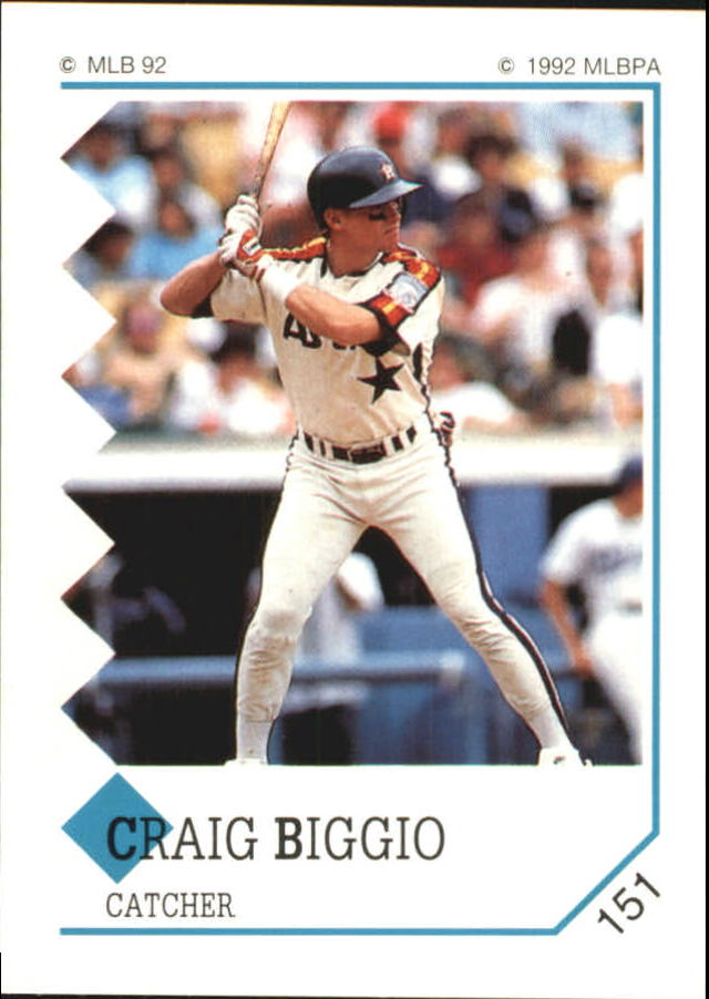 1992 Panini Stickers #151 Craig Biggio