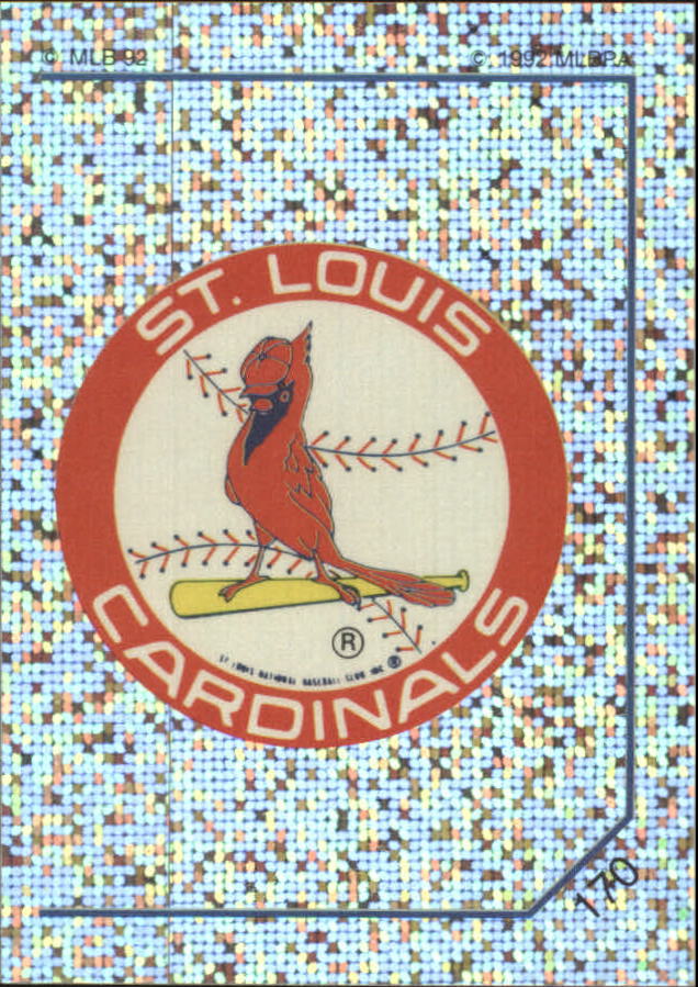 1992 Panini Stickers #170 Cardinals Team Logo