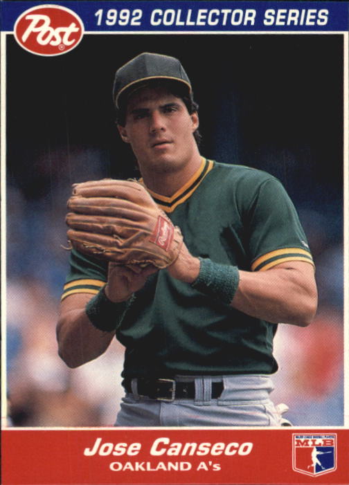 1992 Post #25 Jose Canseco