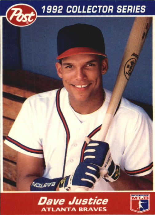 1992 Post #29 Dave Justice