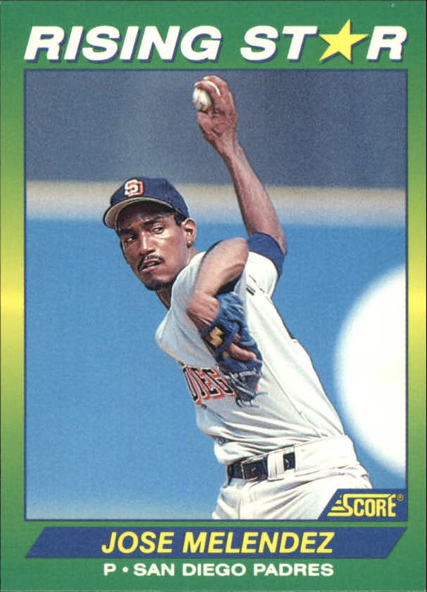 1992 Score 100 Rising Stars #19 Jose Melendez - NM-MT