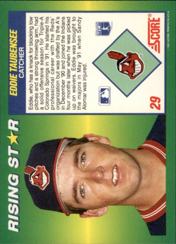 A7378- 1992 Score 100 Rising Stars BB Cards 1-100 -You Pick- 15+ FREE US SHIP - Picture 56 of 186