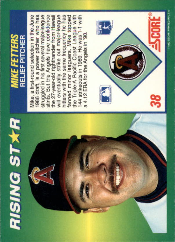 A7378- 1992 Score 100 Rising Stars BB Cards 1-100 -You Pick- 15+ FREE US SHIP - Picture 73 of 186