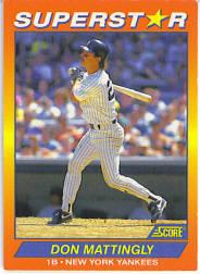 Don Mattingly 1992 Pinnacle #23 New York Yankees