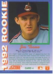  1998 Score #17 Jim Thome NM/M (Near Mint/Mint