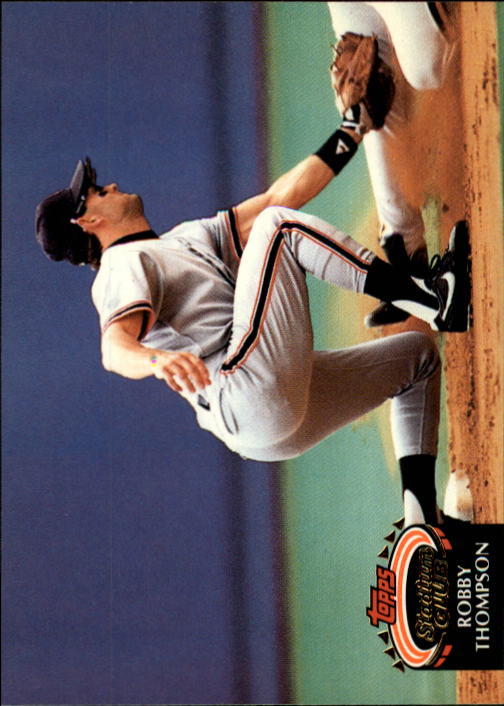 A6796- 1992 Stadium Club Baseball Card #s 1-250 -You Pick- 15+ FREE US SHIP - Picture 318 of 499