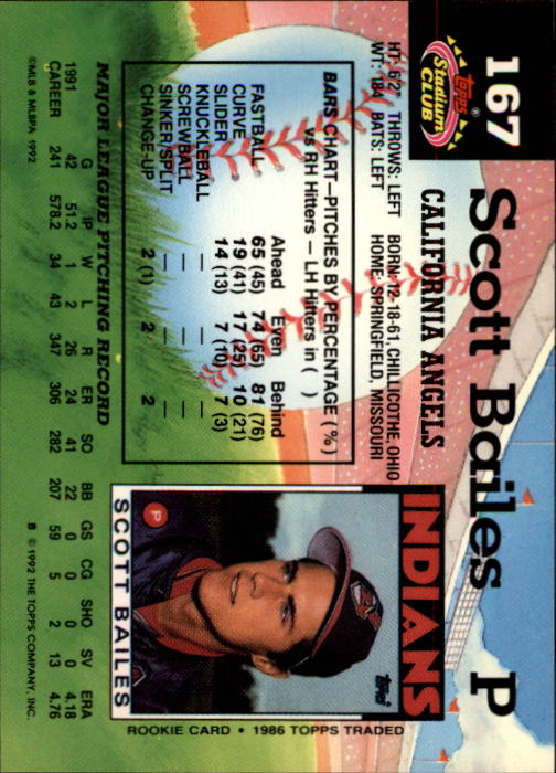 A6796- 1992 Stadium Club Baseball Card #s 1-250 -You Pick- 15+ FREE US SHIP - Picture 333 of 499