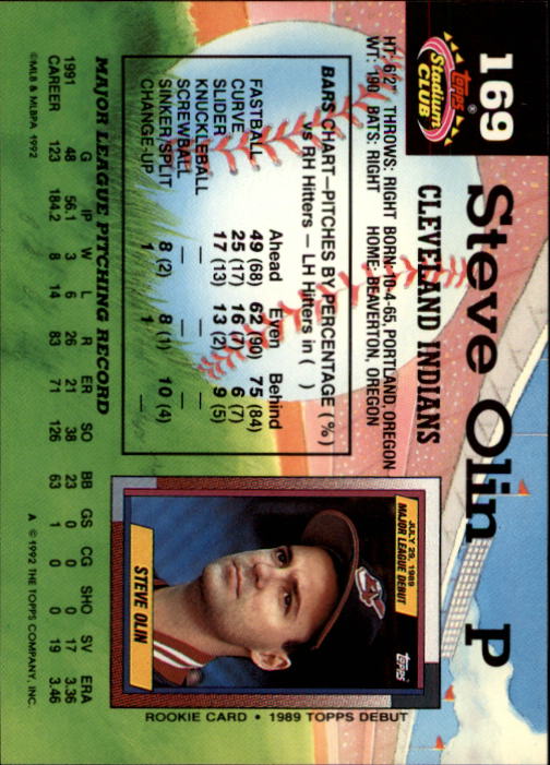 A6796- 1992 Stadium Club Baseball Card #s 1-250 -You Pick- 15+ FREE US SHIP - Picture 337 of 499