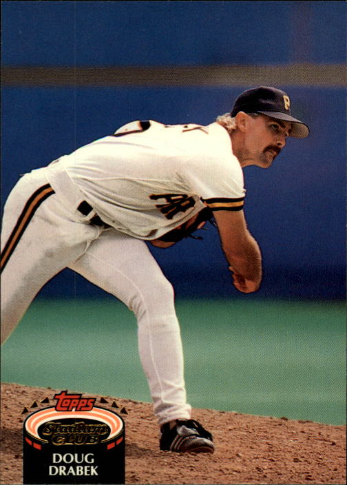 Doug Drabek autographed baseball card (Houston Astros) 1993