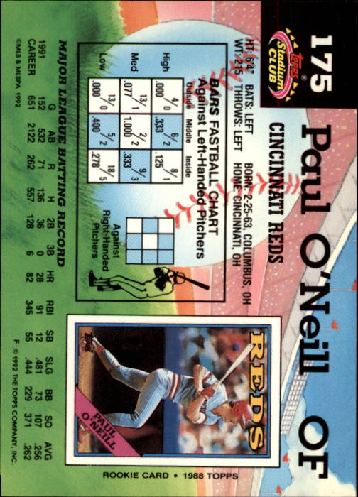 A6796- 1992 Stadium Club Baseball Card #s 1-250 -You Pick- 15+ FREE US SHIP - Picture 349 of 499