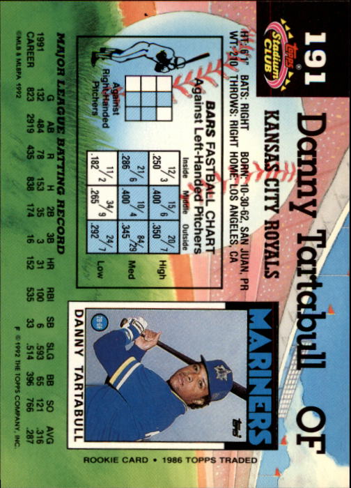 A6796- 1992 Stadium Club Baseball Card #s 1-250 -You Pick- 15+ FREE US SHIP - Picture 381 of 499
