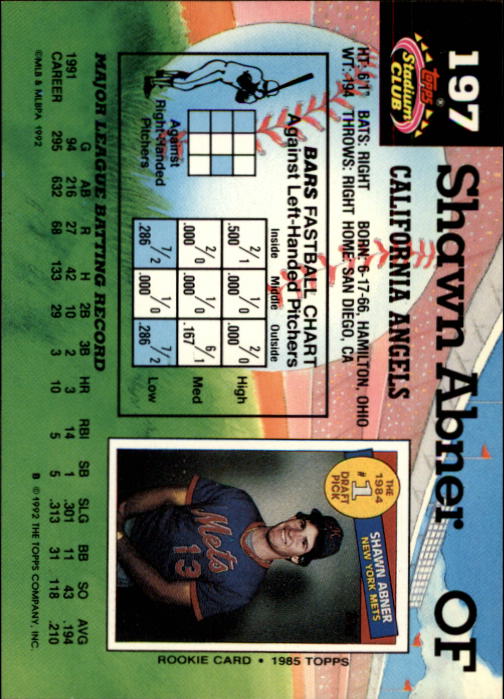 A6796- 1992 Stadium Club Baseball Card #s 1-250 -You Pick- 15+ FREE US SHIP - Picture 393 of 499