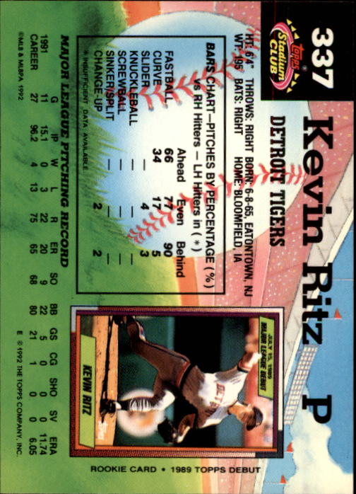 Sports Card Back