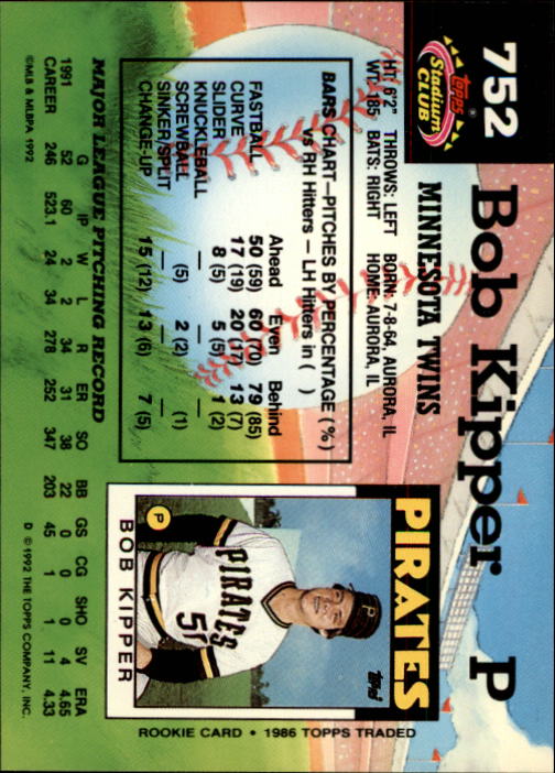 A6796- 1992 Stadium Club Baseball Card #s 751-900 -You Pick- 15+ FREE US SHIP - Picture 5 of 293