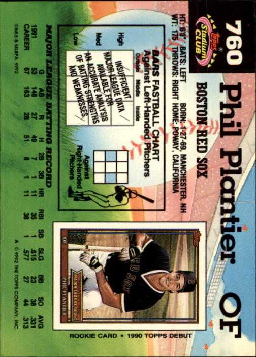 A6796- 1992 Stadium Club Baseball Card #s 751-900 -You Pick- 15+ FREE US SHIP - Picture 19 of 293