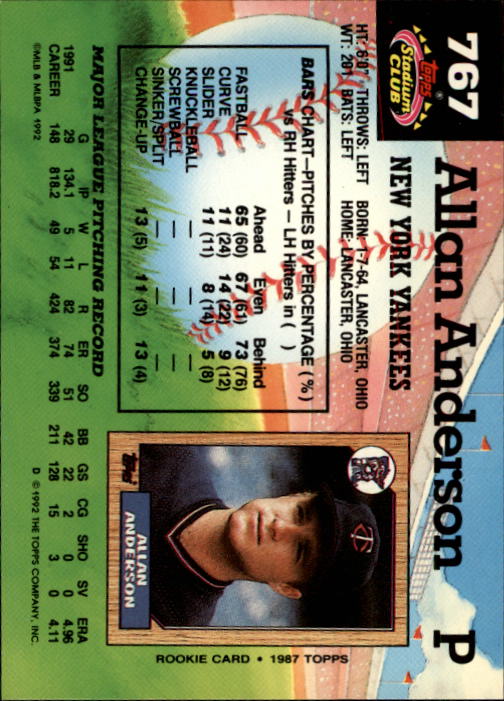 A6796- 1992 Stadium Club Baseball Card #s 751-900 -You Pick- 15+ FREE US SHIP - Picture 33 of 293