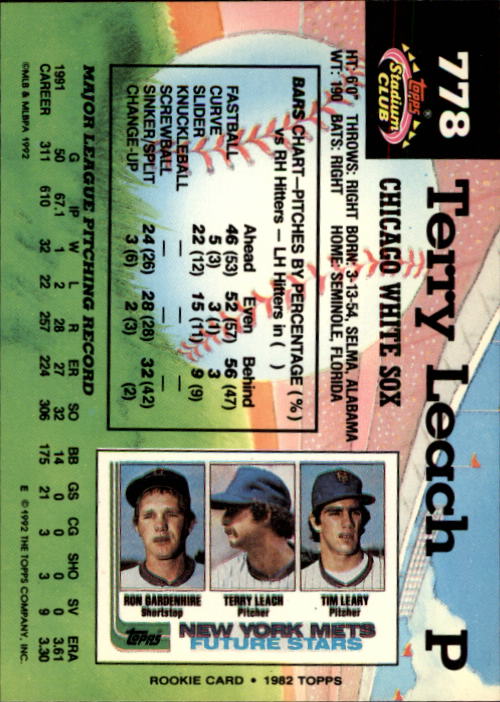 A6796- 1992 Stadium Club Baseball Card #s 751-900 -You Pick- 15+ FREE US SHIP - Picture 53 of 293
